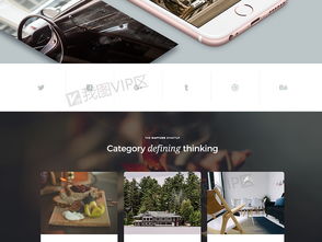 高效獲取網頁設計資源 從PSD分層素材到企業級模板
